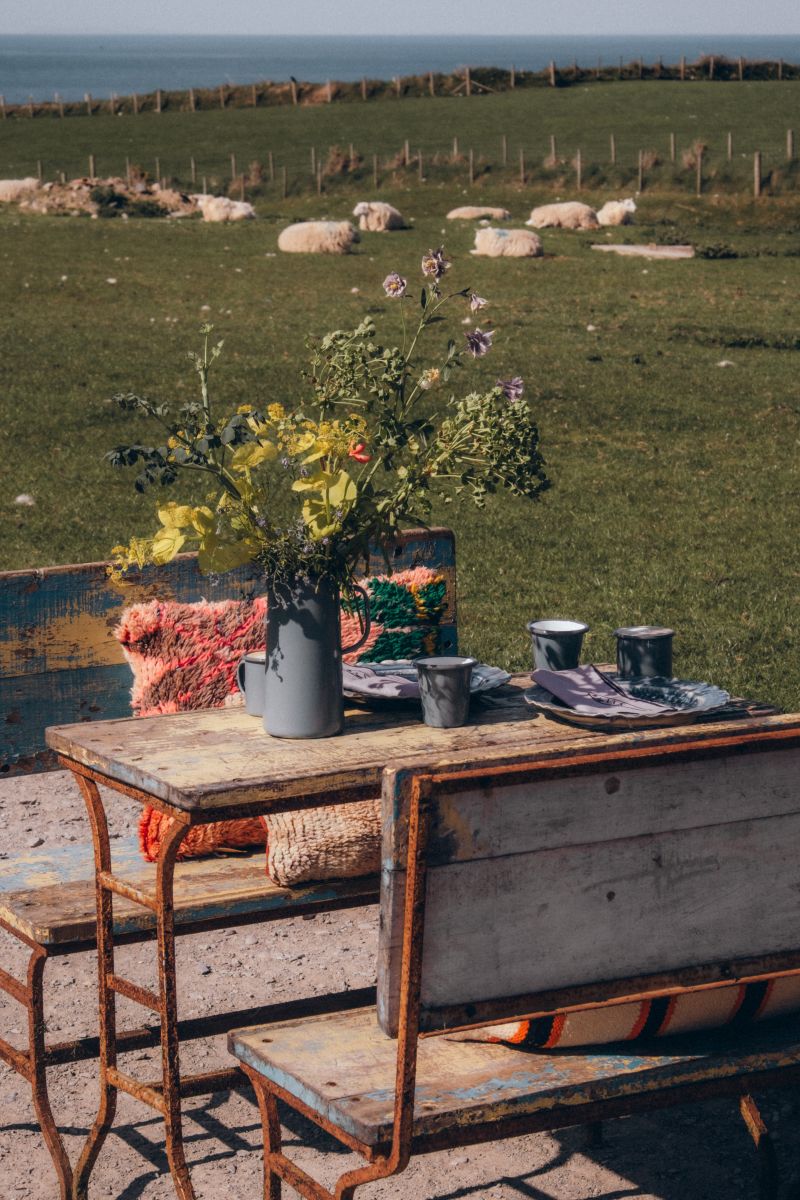 Enamel 3 Pint Jug | Pigeon Grey