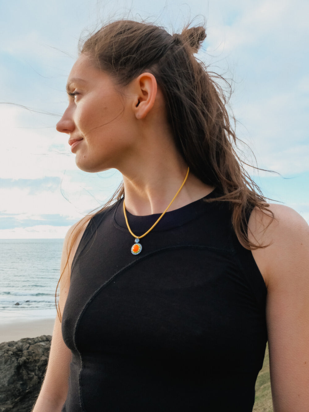 Sort Aarhus Top | Black