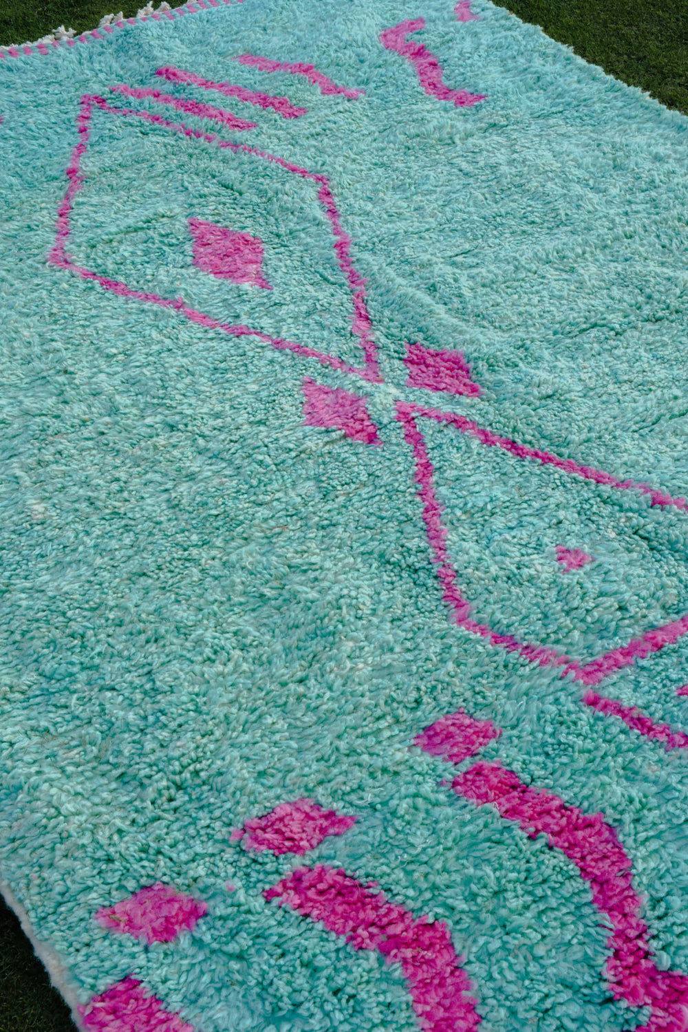 Moroccan Berber Rug Teal