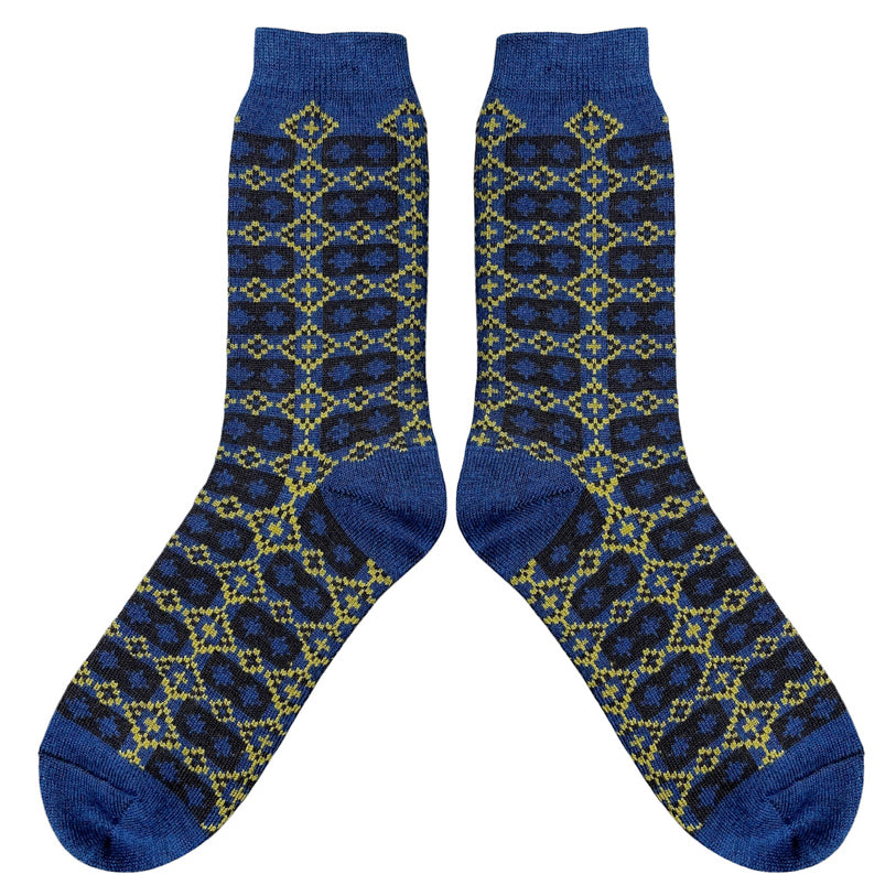 Brae Socks | Deep Sea