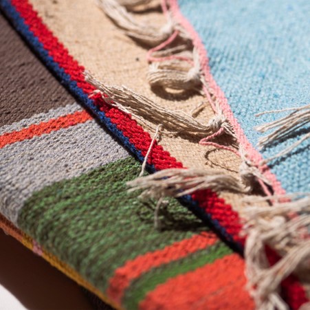 Recycled Yarn Beach Rug