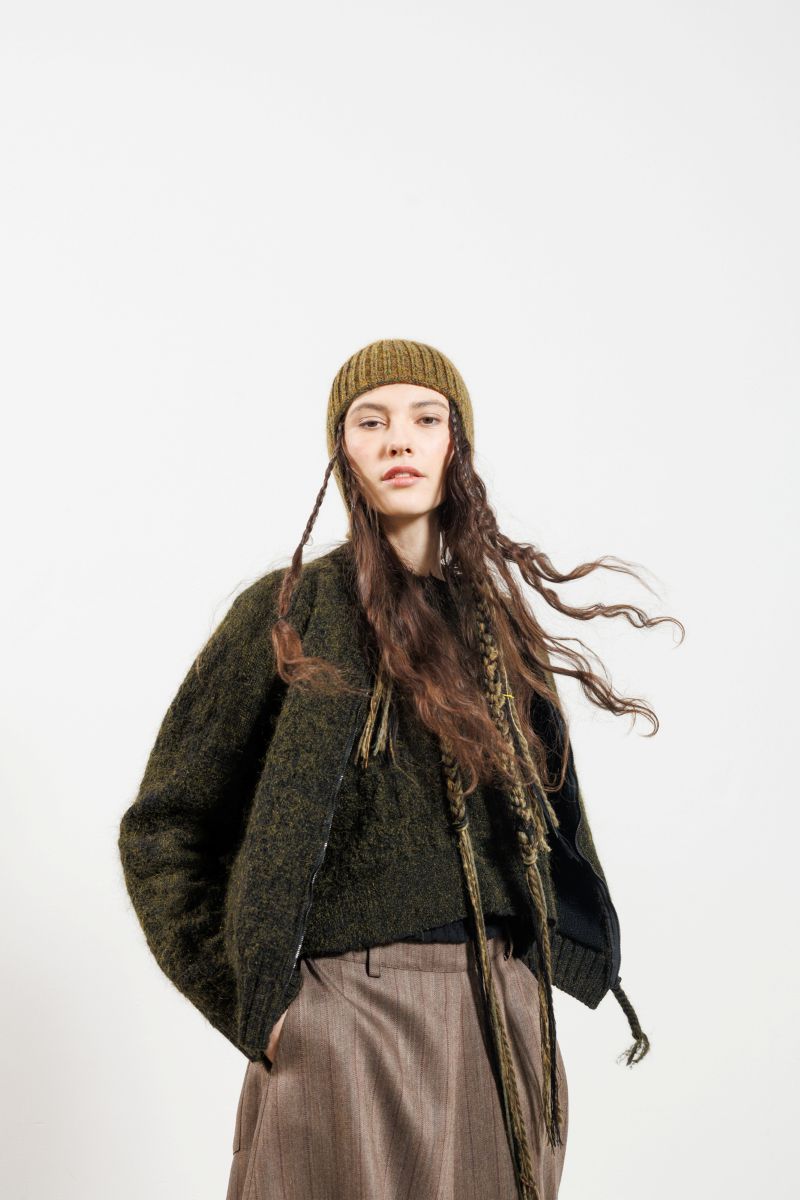 Serienumerica Bomber Cardigan