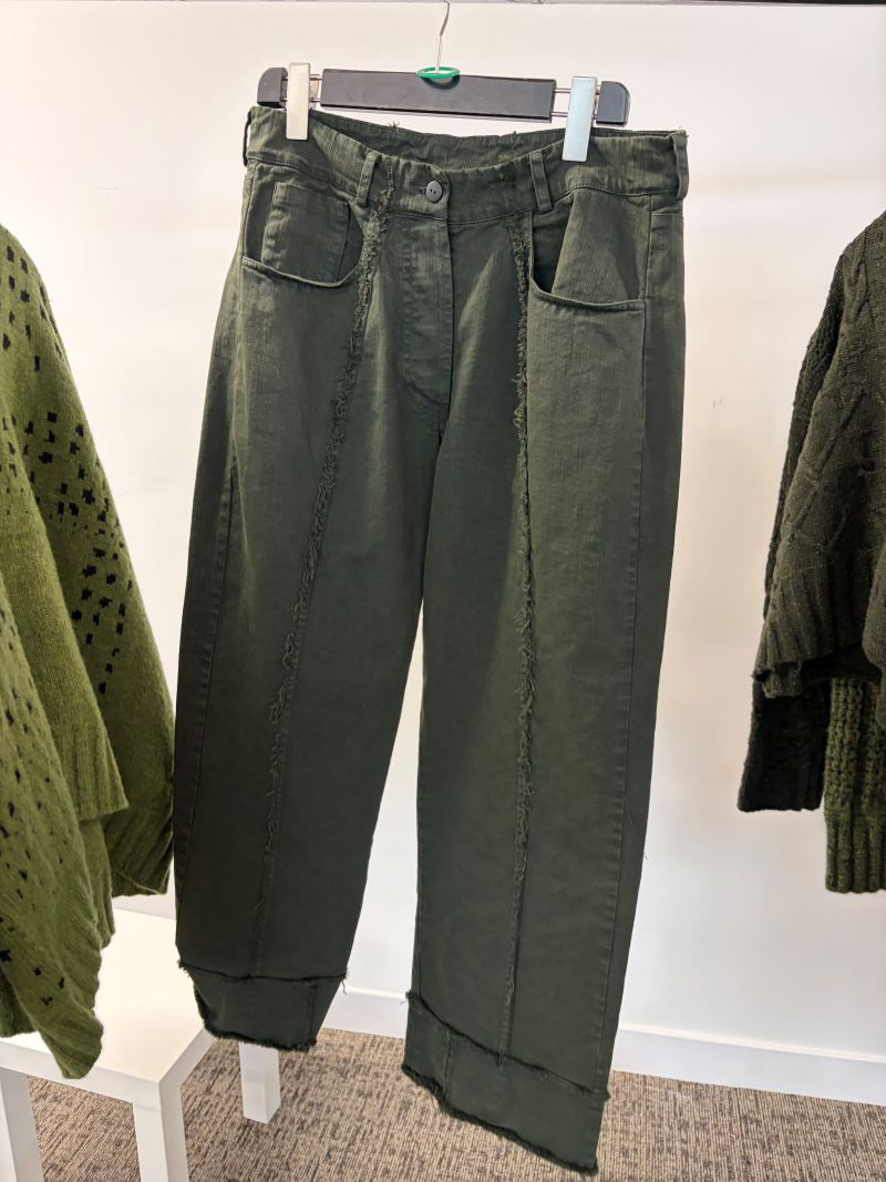 Serienumerica Denim Trousers