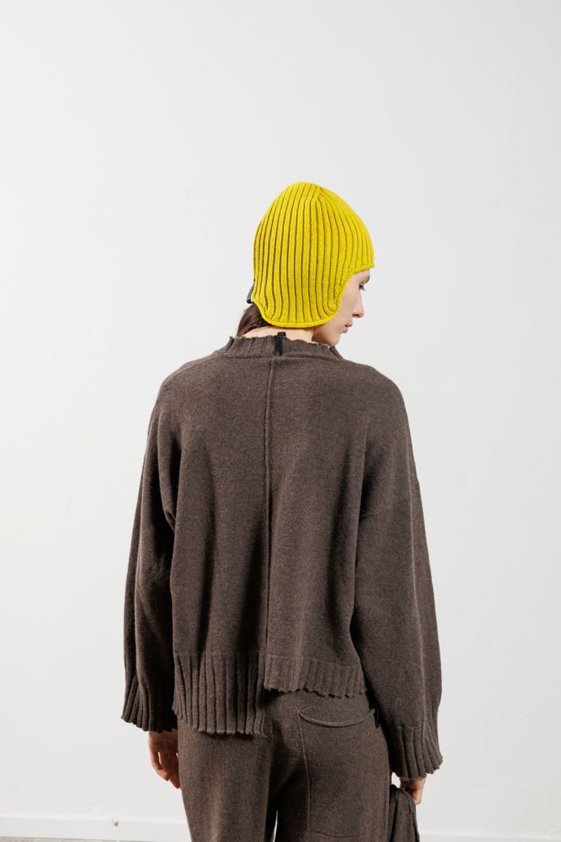 Serienumerica V-Neck Jumper