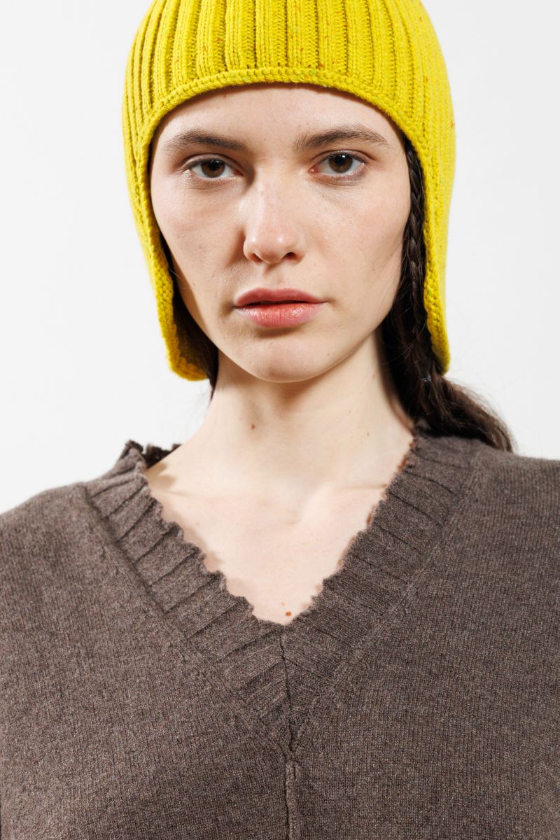 Serienumerica V-Neck Jumper