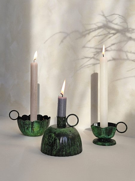 Scallop Candle Holder