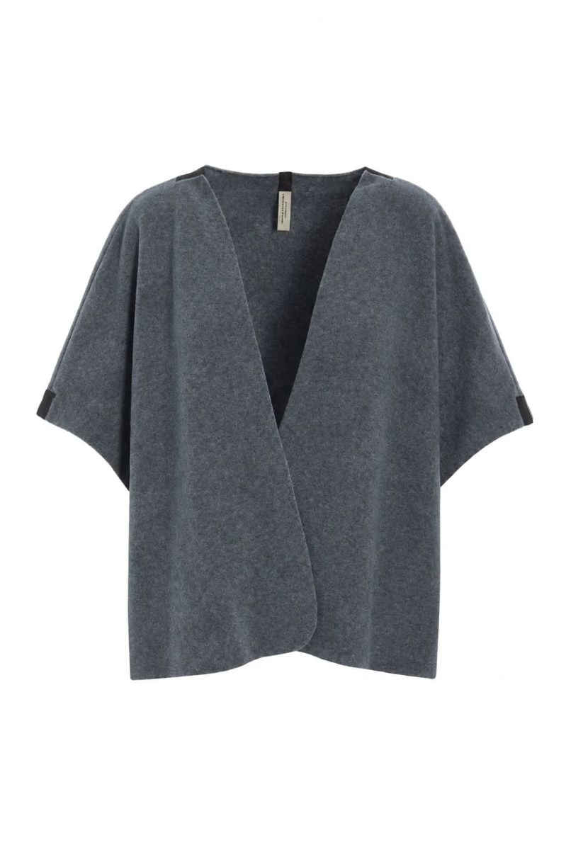 Henriette Steffensen Short Cardigan | Grey