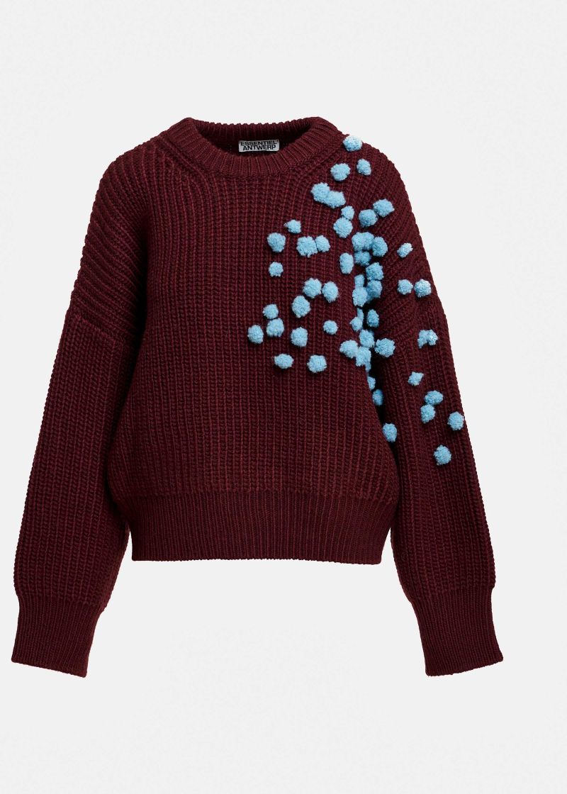 Essentiel Antwerp Kostar Embroidered Pullover