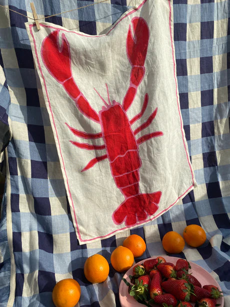 Lobster Tea Towel