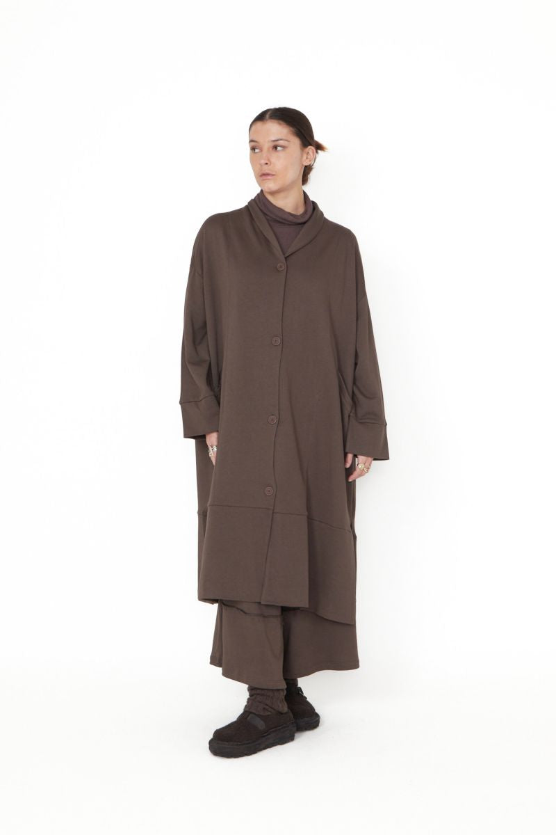 Sort Aarhus Long Cardigan | Ambra