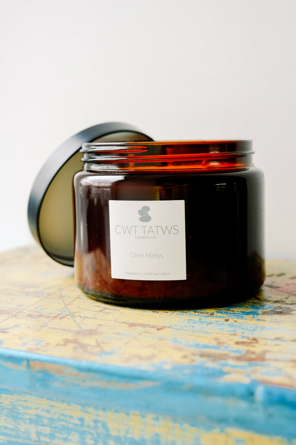 Cwt Tatws Candle 500ml | Sweet Orange