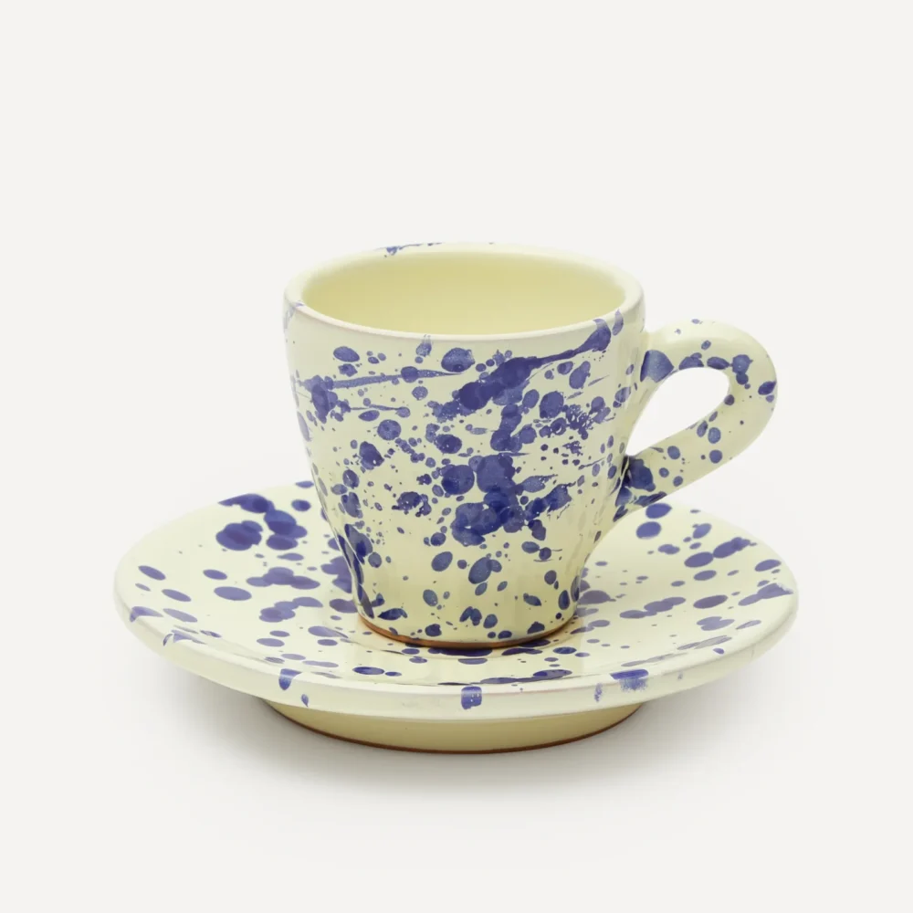 Hot Pottery Espresso Cup – Blue