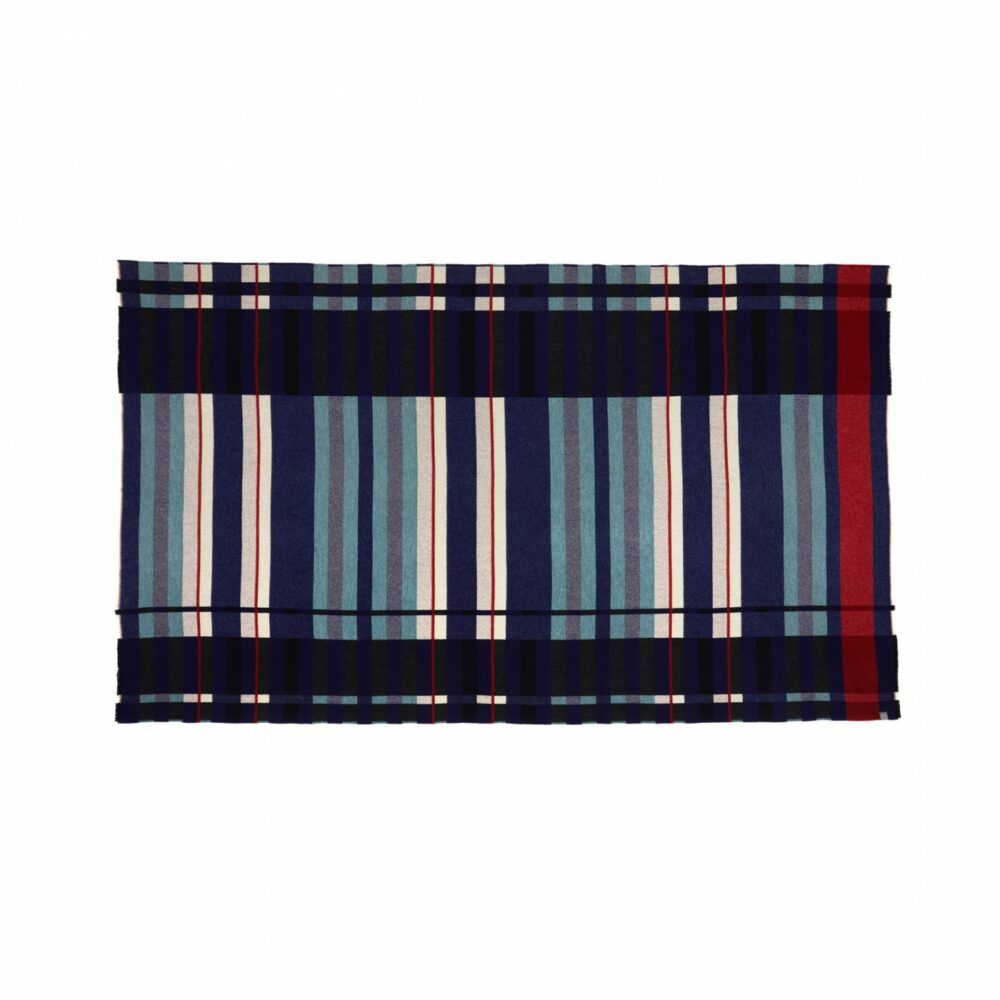 Wallace Sewell Stölzl Blanket | Indigo - Image 3