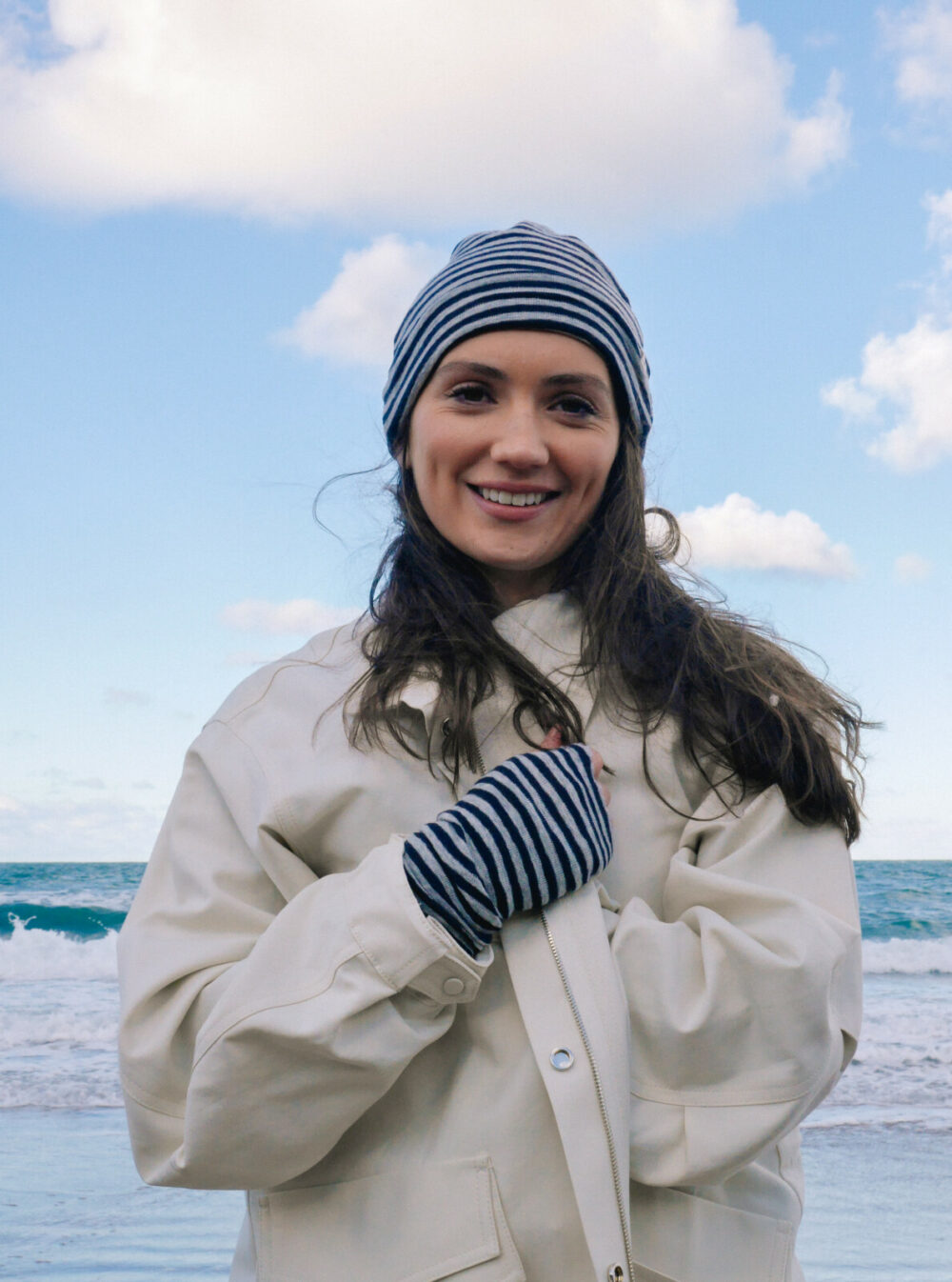 Stripe Merino Hat - Image 2