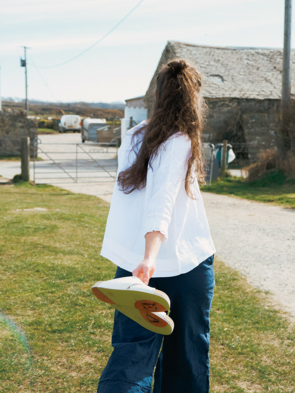 Aequamente White Blouse - Image 2