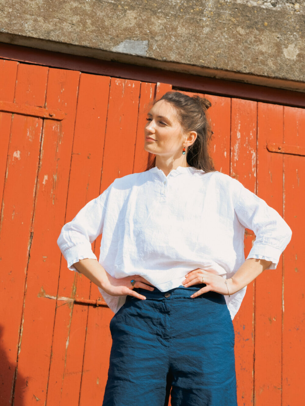 Aequamente White Blouse - Image 4