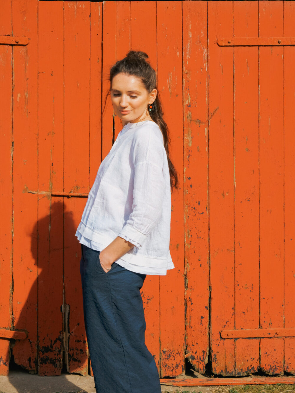 Aequamente White Blouse - Image 5