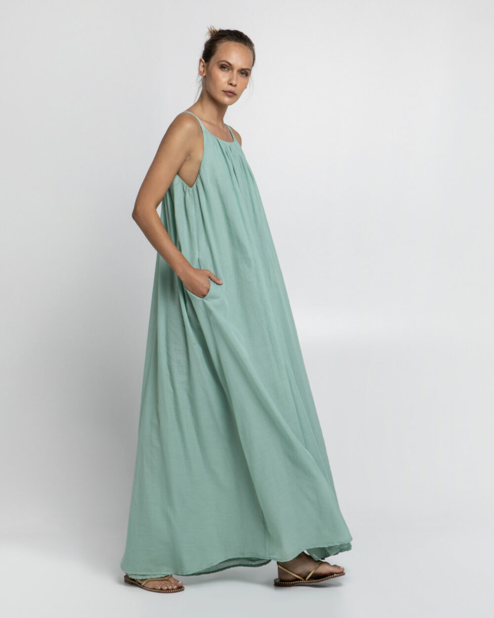 Kori Maxi Dress | Sea Green - Image 5