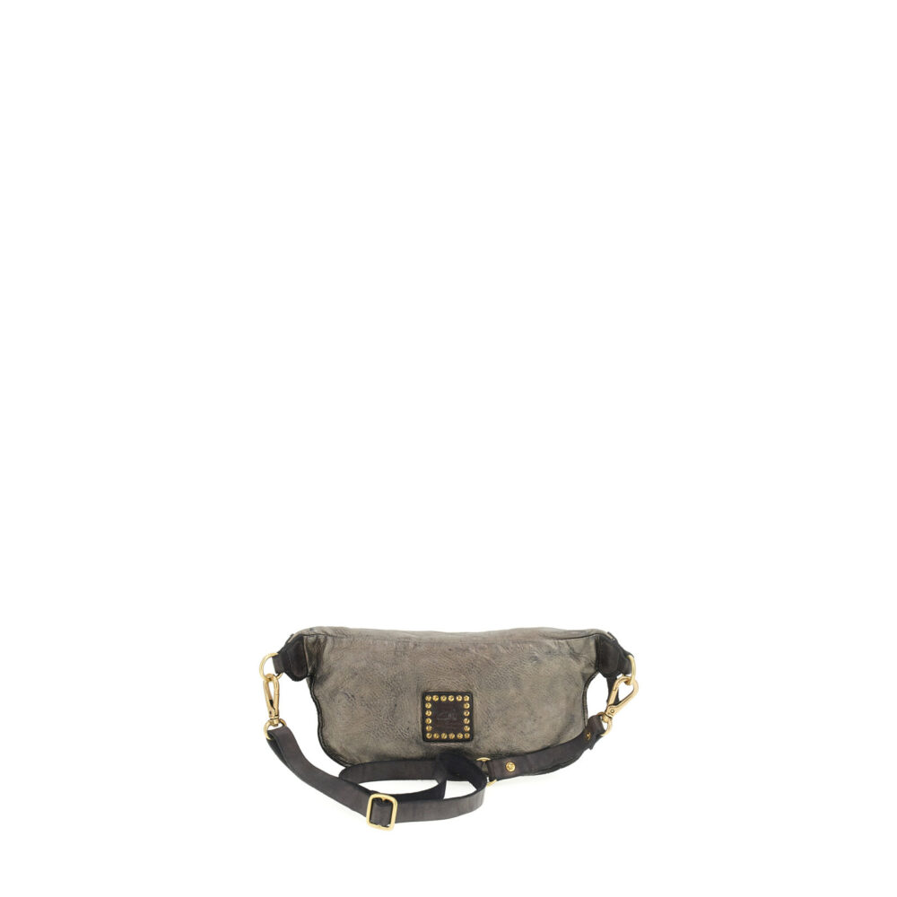 Campomaggi Waist Bag | Metallic Grey - Image 3
