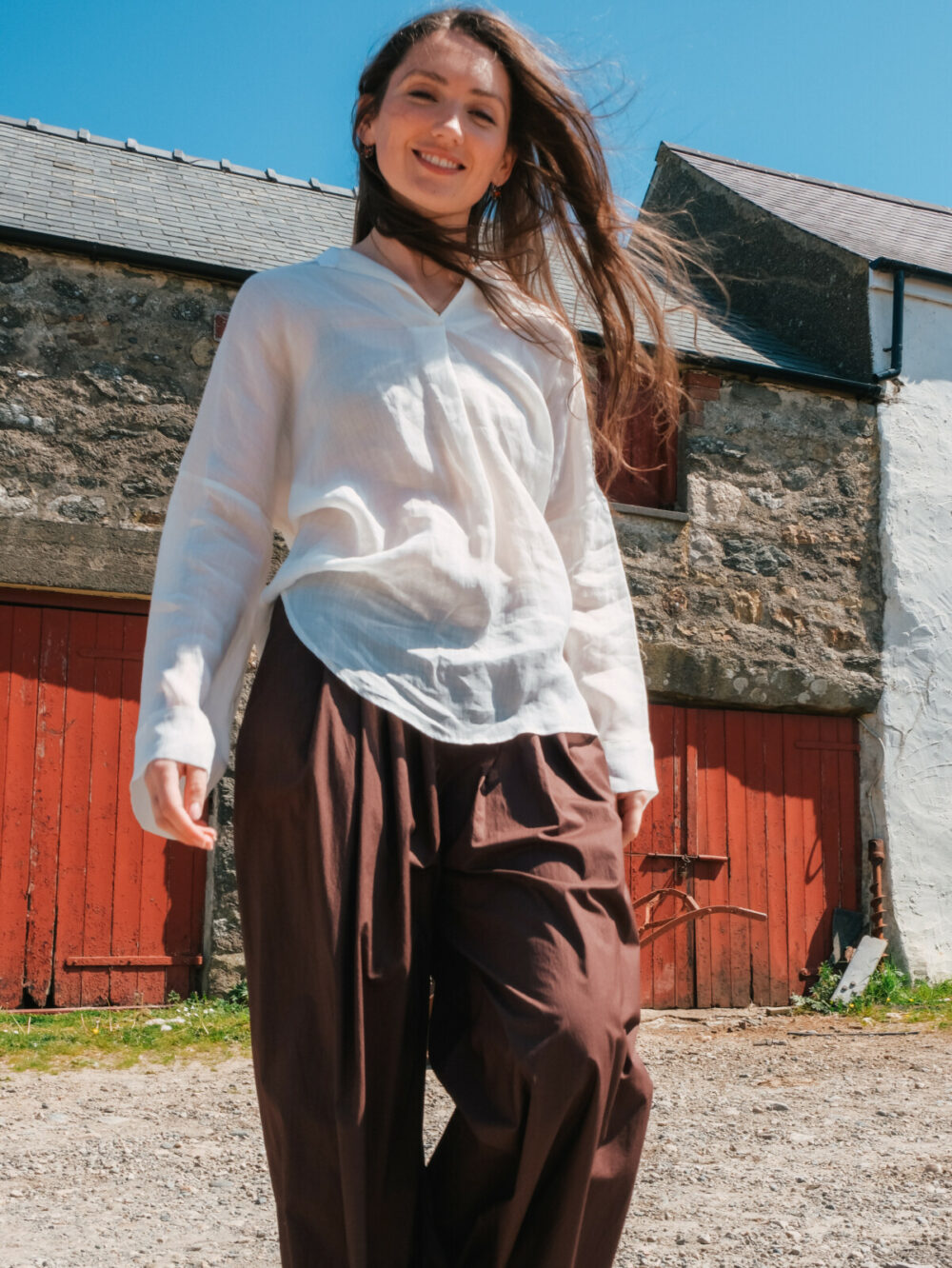 Neirami V-Neck Shirt - Image 2