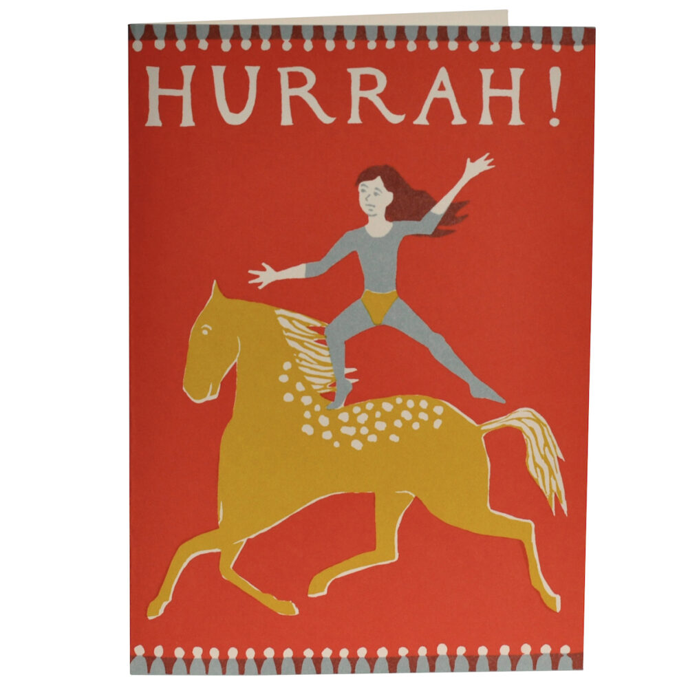Bareback Rider Card