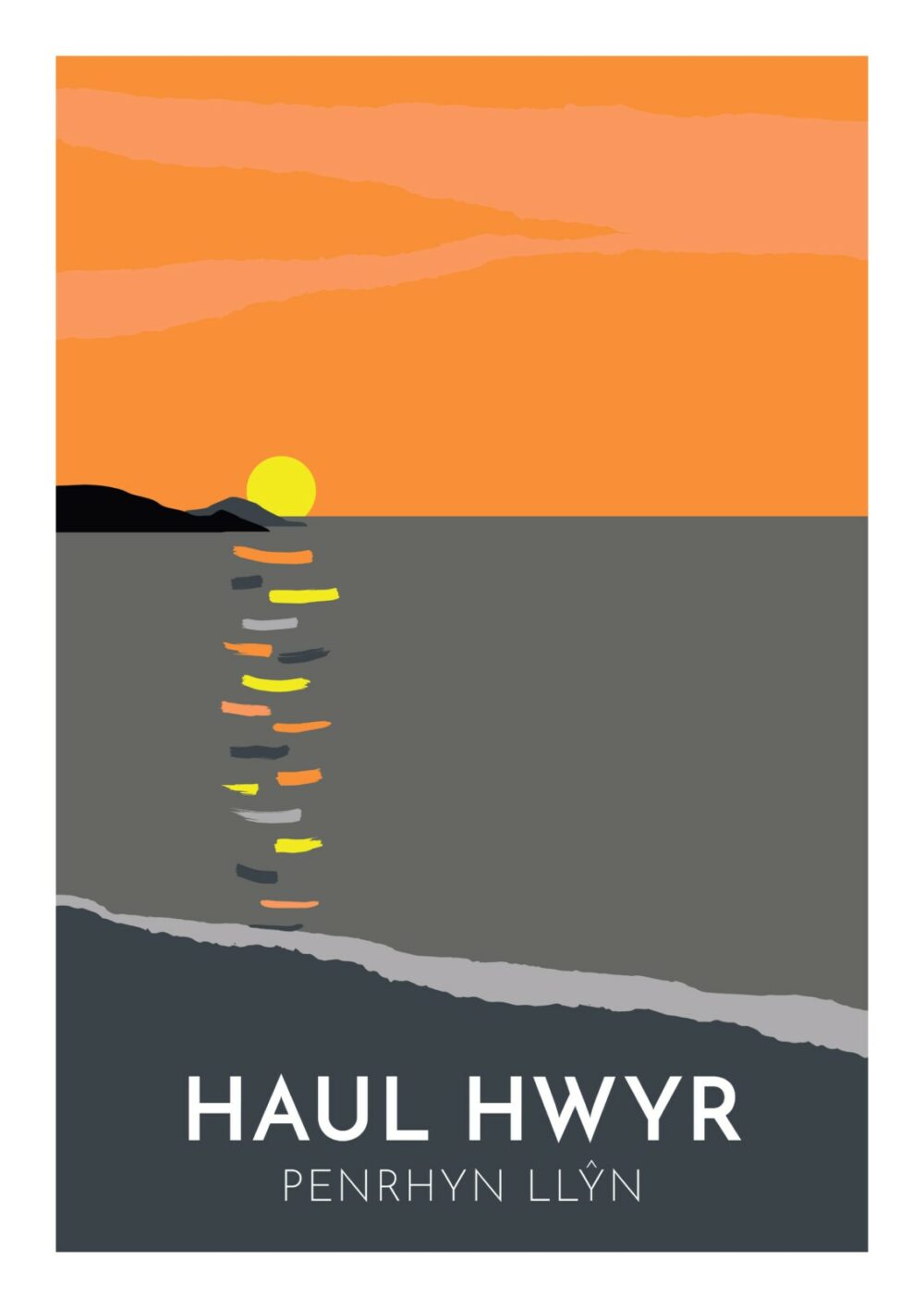 Penrhyn Llŷn Postcard | Haul Hwyr