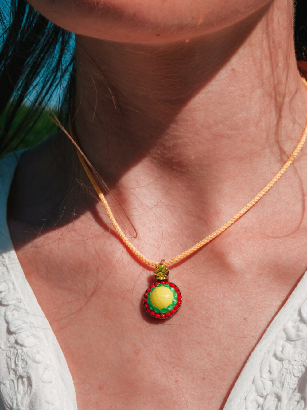 Lili Necklace | Yellow