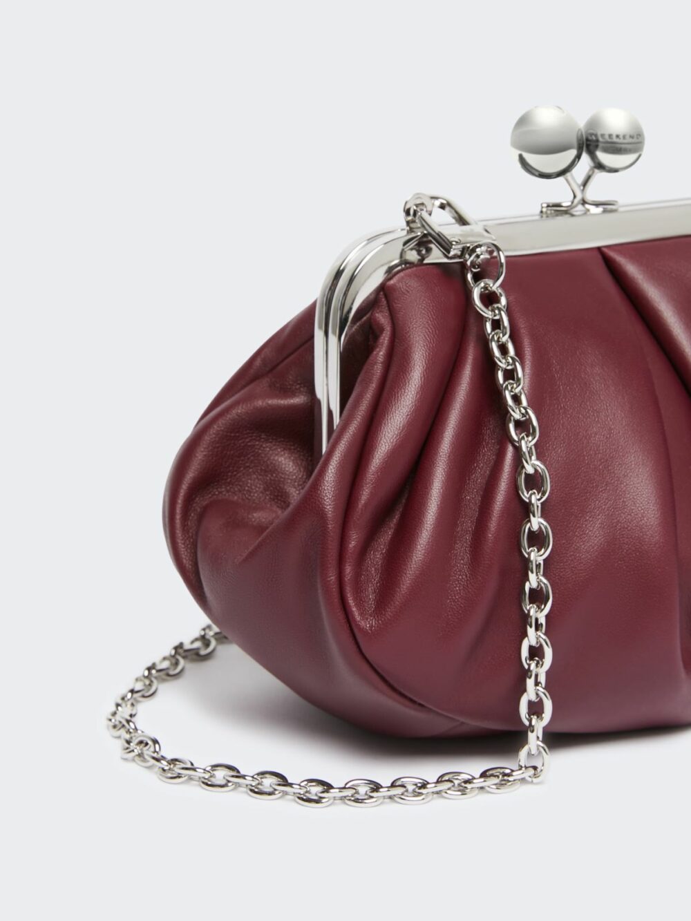 Weekend Max Mara Pasticcino Bag | Red Purple - Image 3