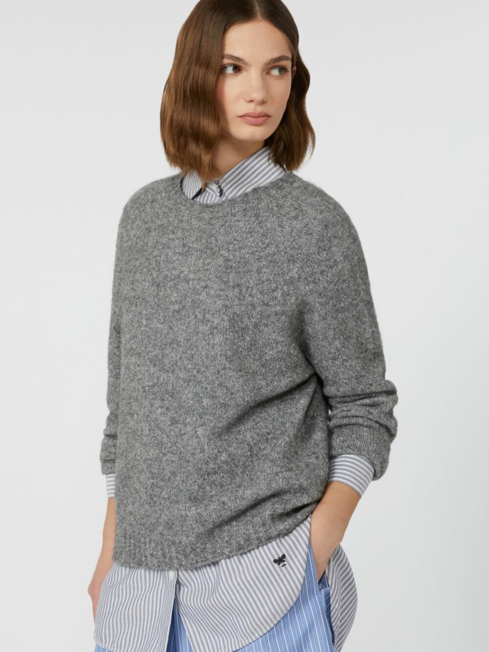 Siwmper Weekend Max Mara | Llwyd - Image 4