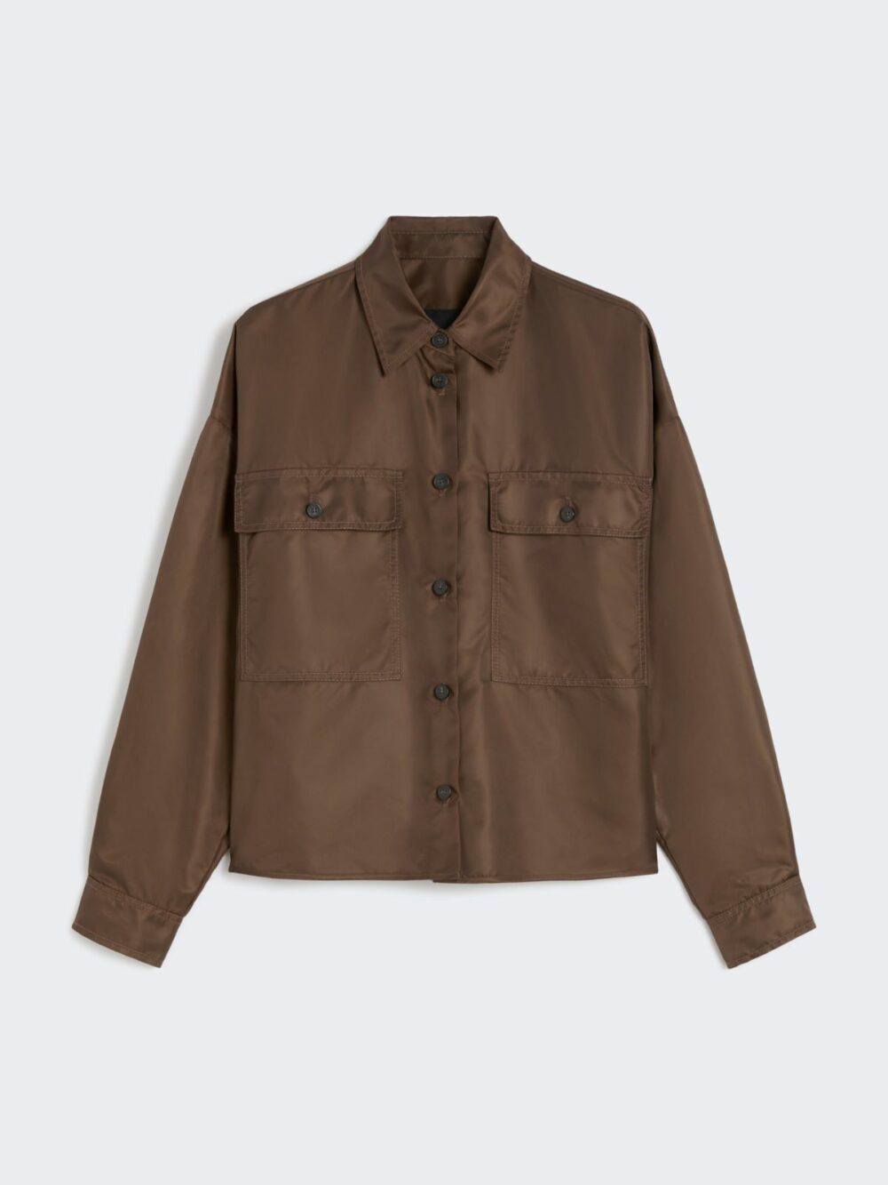 Weekend Max Mara Twill Cropped Shirt