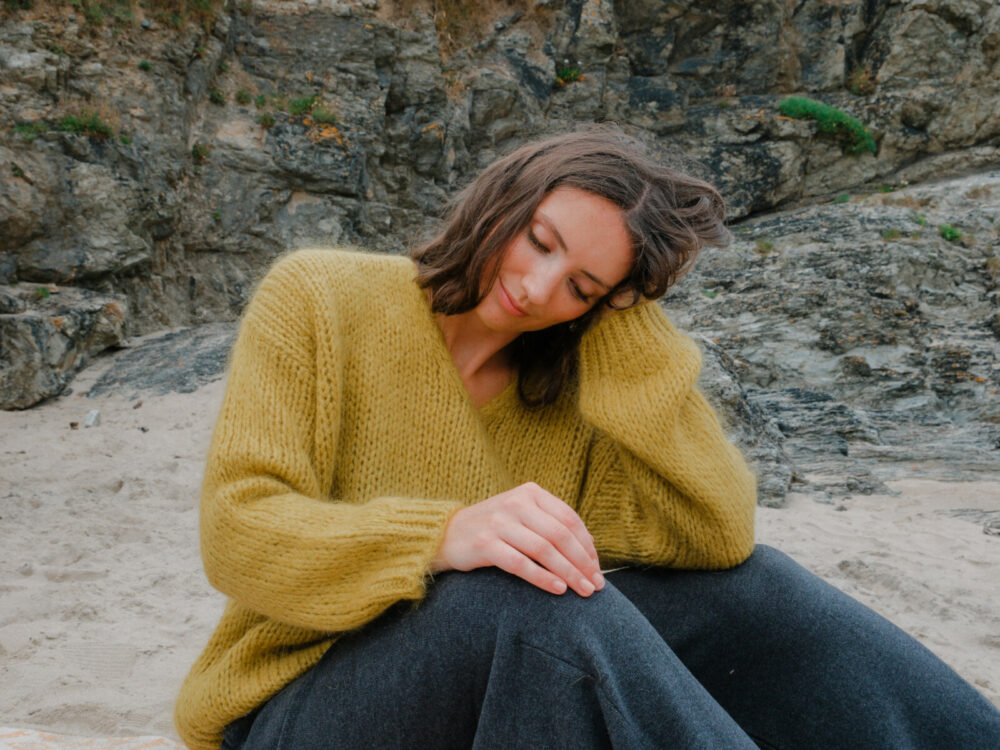 Neirami Wide Neckline Jumper - Image 3