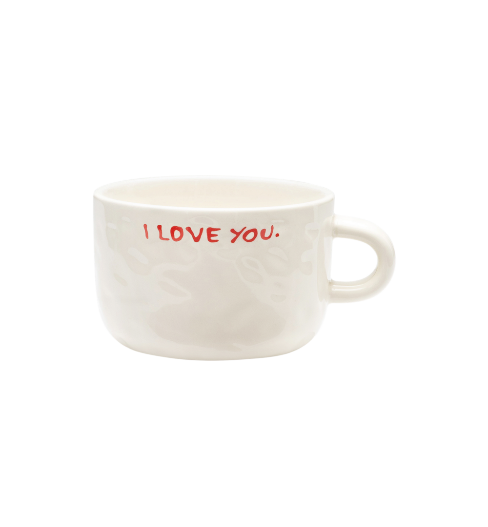 "I Love You" Cappuccino Mug