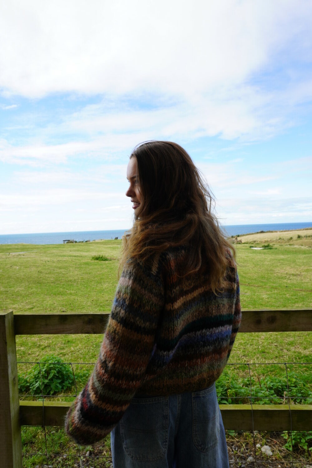 Dawn x Dare Genova Jumper | Dark Stripe - Image 3