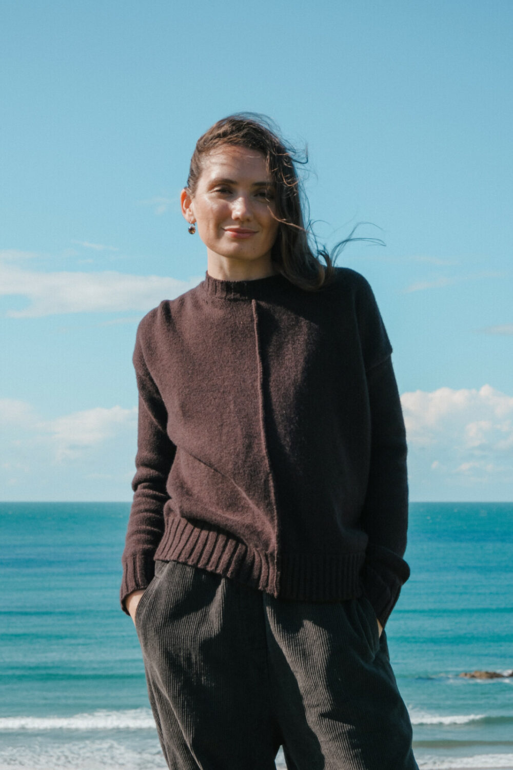 MJW Boxy Pullover | Ebony