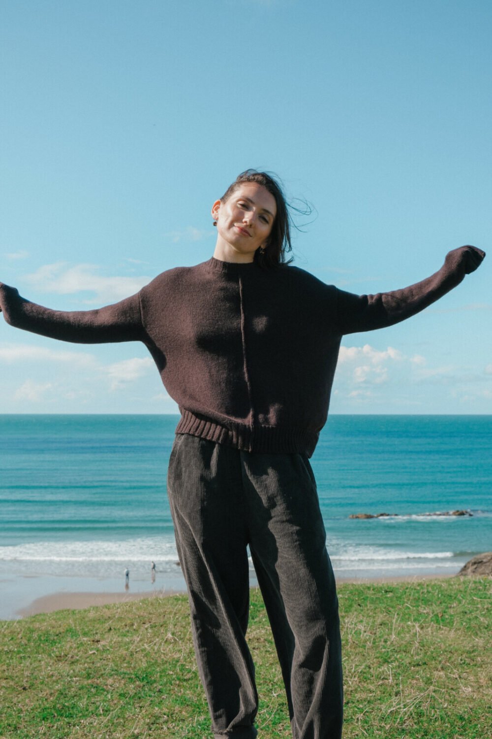 MJW Boxy Pullover | Ebony - Image 2