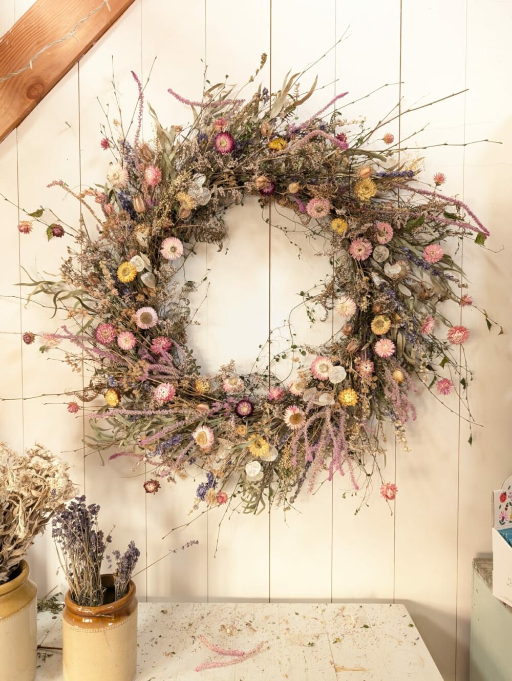 Dried Flower Wreath Workshop