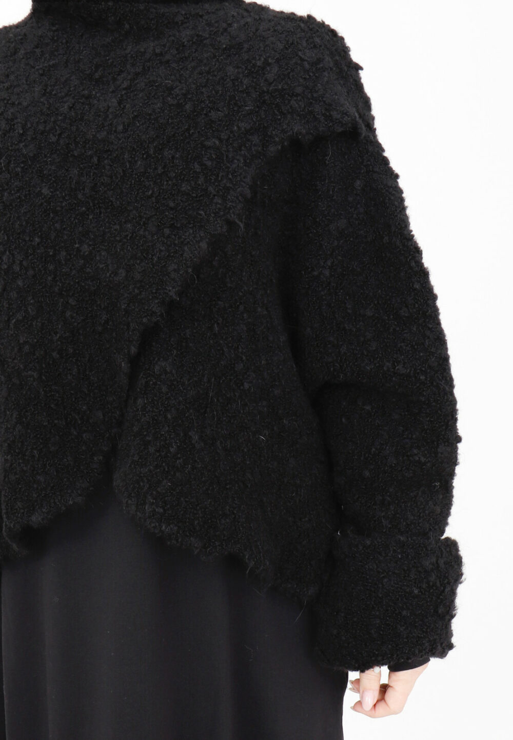 Sort Aarhus Alpaca Pullover - Image 2