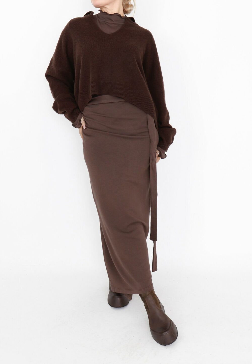 Sort Aarhus Skirt | Brown