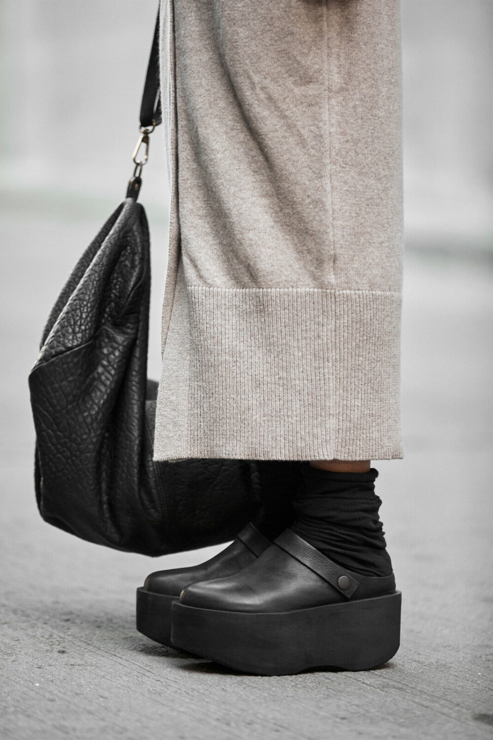 Sort Aarhus Platform Shoes